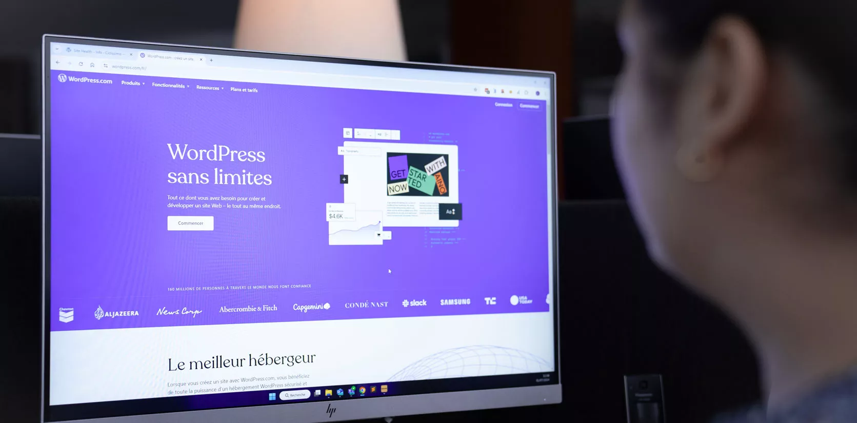 Site sous Wordpress avec GTM intégré